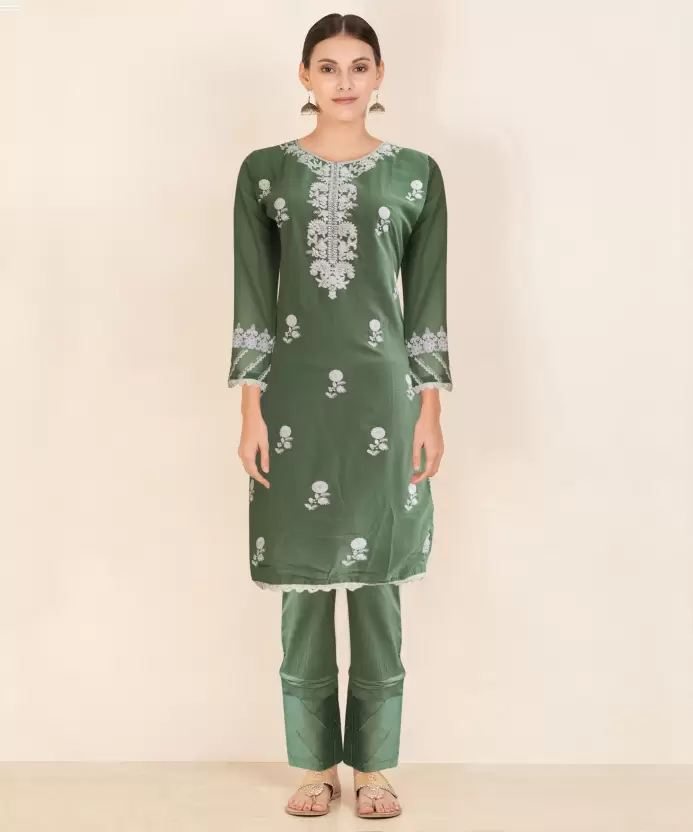 Women Ethnic Wears, Kurta Pant Set Aisha Collections