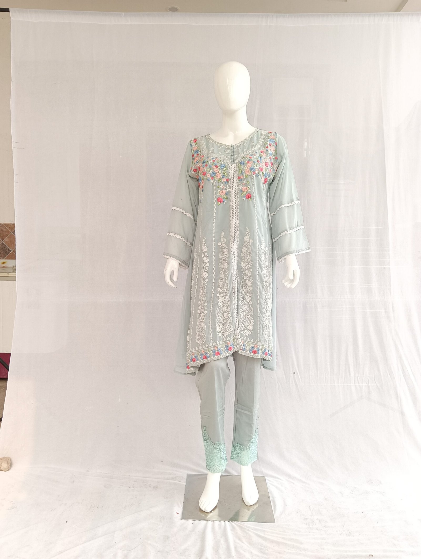 Women Ethnic Wears, Kurta Pant Set Aisha Collections