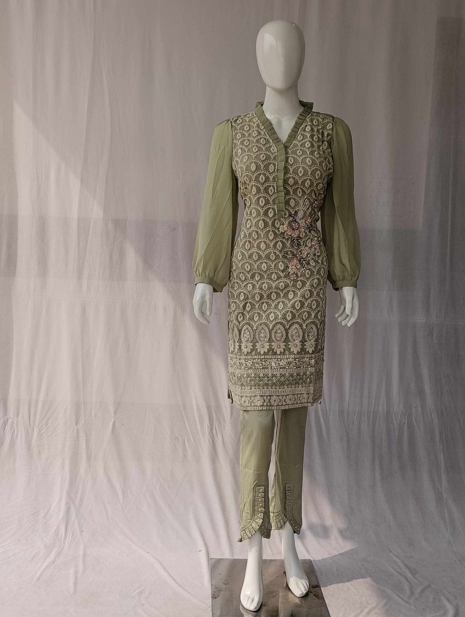 Women Ethnic Wears, Kurta Pant Set Aisha Collections